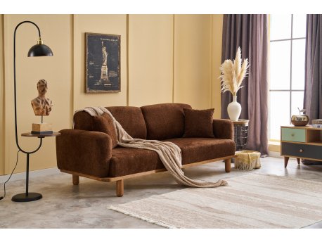 Atelier del Sofa Sofa trosed Rens BrownCopper