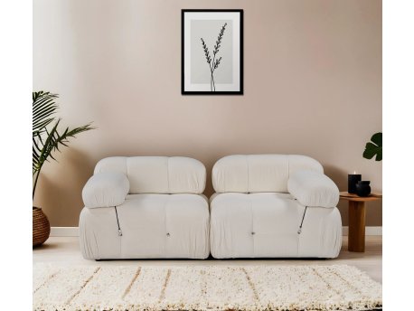 Atelier del Sofa Sofa dvosed Bubble 2 Seater (L1 1R) Cream