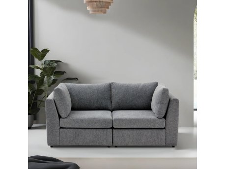 Atelier del Sofa Sofa dvosed Mottona 2 Seat Sofa Grey