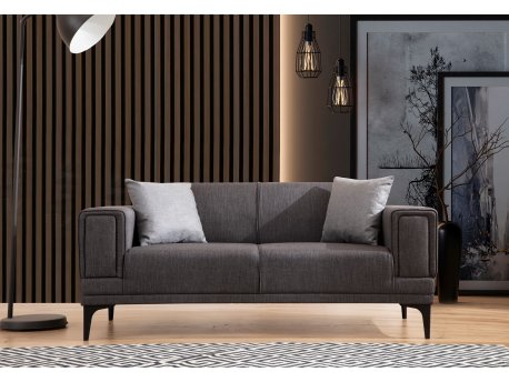 Atelier del Sofa Sofa dvosed Horizon Dark Grey