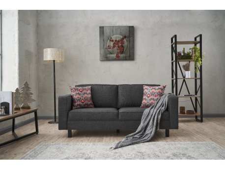 Atelier del Sofa Sofa dvosed Kale Linen Anthracite