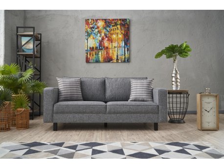 Atelier del Sofa Sofa dvosed Kale Linen Grey