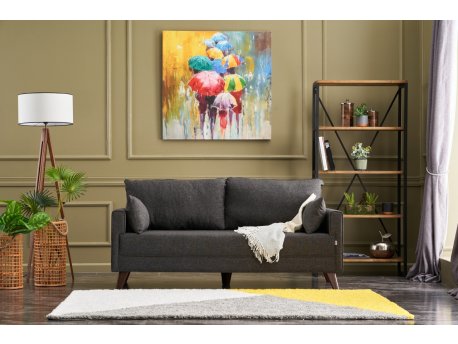 Atelier del Sofa Sofa dvosed Bella Sofa For 2 Pr Anthracite