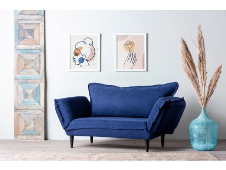 Atelier del Sofa Sofa dvosed Vino Daybed Navy Blue \GR125