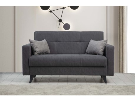 Atelier del Sofa Sofa dvosed Polya Dark Grey