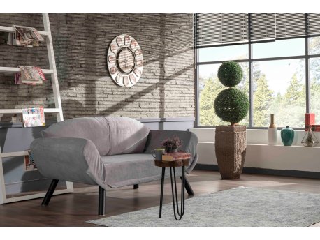 Atelier del Sofa Sofa dvosed Genzo Grey