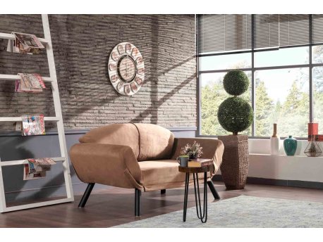 Atelier del Sofa Sofa dvosed Genzo Light Brown