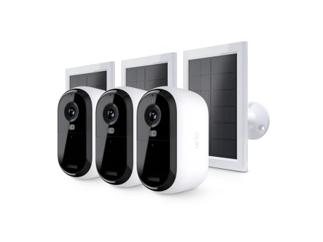 ARLO VMK3350-100EUS Essential (Gen. 2) Bundle 2K Outdoor Set od 3 nadzorne kamere + 3 solarna punjača