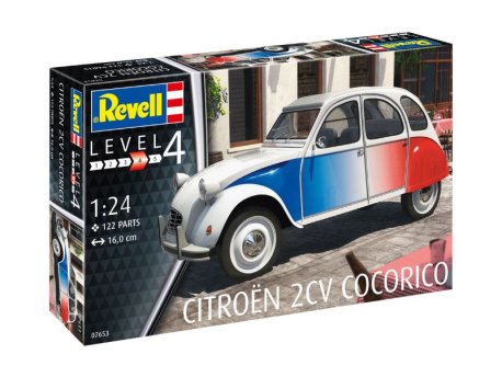 REVELL MAKETA MODEL SET CITROEN 2CV ''COCORICO''