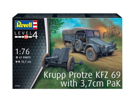REVELL MAKETA KRUPP PROTZE KFZ 69 WITH 3.7CM PAK