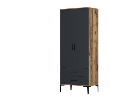 HANAH HOME Ormar Kumsal T Walnut Anthracite