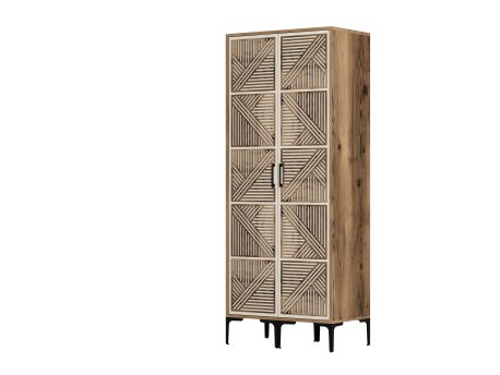 HANAH HOME Ormar Kumsal PP Walnut Cream