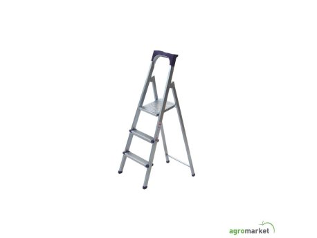 AGROMARKET Merdevine metalne 2 + 1 gazišta