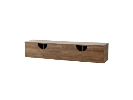 HANAH HOME TV polica Grotte Walnut