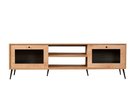 HANAH HOME TV polica Calvin 180 Glass