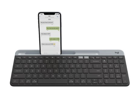 LOGITECH K580 Slim Multi-Device Wireless Pan Nordic Keyboard graphite 920-009274