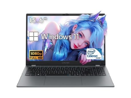CHUWI Laptop HeroBook Plus 15.6 FHD, Celeron N4020, 8GB, NVMe 256GB, Win11 home