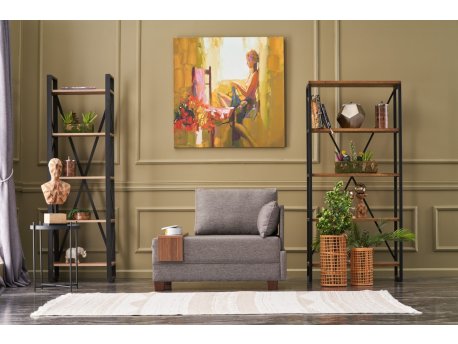 Atelier del Sofa Fotelja Fly Right Brown