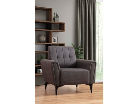 Atelier del Sofa Fotelja Hamlet Dark Grey