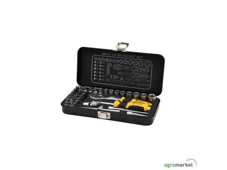 BOMBER Set gedora 34 komada 1/4''