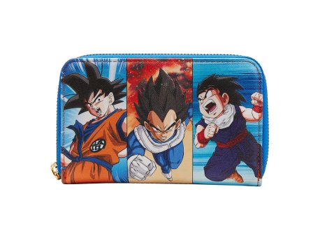 Loungefly Dragon Ball Z Trio Zip Around, novčanik