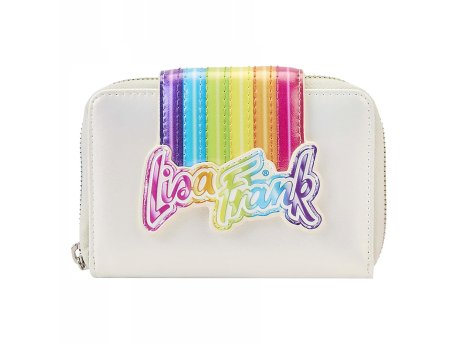 Loungefly Lisa Frank Rainbow Logo Zip Around, novčanik