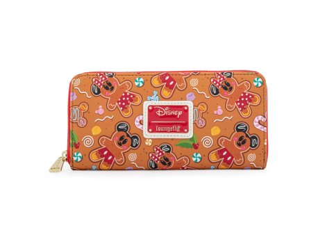 Loungefly Disney Ginger Bread AOP Zip Around, novčanik