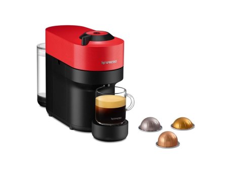NESPRESSO Vertuo POP Aparat za espresso kafu (crveni)