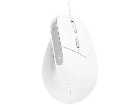 TRUST Miš BAYO II ERGONOMIC Beli