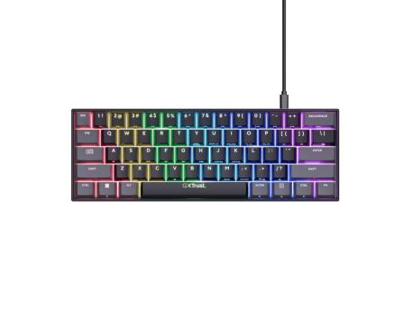 TRUST Tastatura GXT867 ACIRA 60% Mini