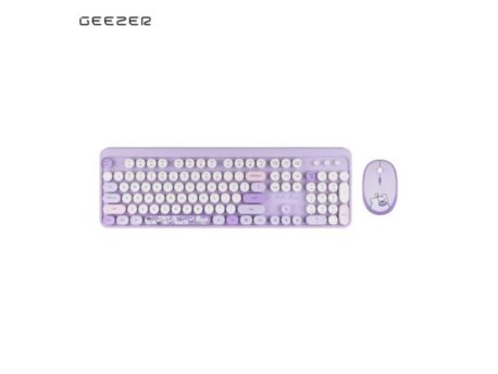 GEEZER WL HELLO BEAR set tastatura i miš u LjUBIČASTOJ boji
