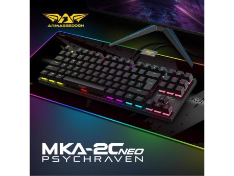 ARMAGGEDDON Bežična mehanička tastatura - MKA-2C Neo Psychraven (Tactile)