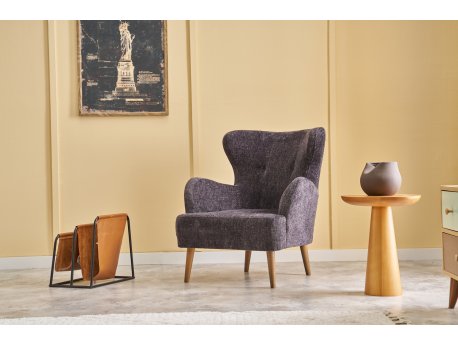 Atelier del Sofa Fotelja Karina Prestij Anthracite