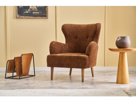 Atelier del Sofa Fotelja Karina Prestij Brown Copper