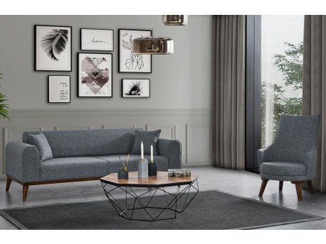 Atelier del Sofa Fotelja Cofi Light Grey