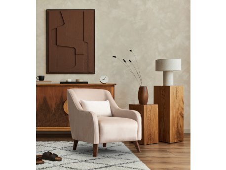 Atelier del Sofa Fotelja Buhara Ecru