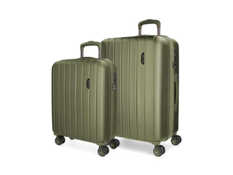 MOVOM ABS Set kofera 2/1 zelena boja