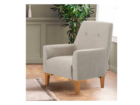 Atelier del Sofa Fotelja Vina Cream Atlantic Pine