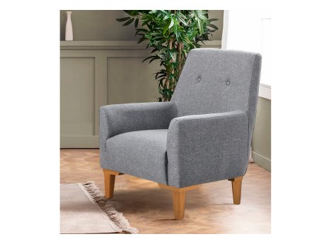 Atelier del Sofa Fotelja Vina Grey Atlantic Pine