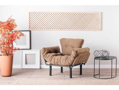 Atelier del Sofa Fotelja Nitta Single Light Brown