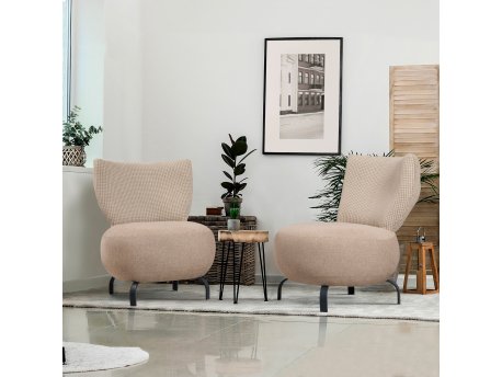 Atelier del Sofa Set fotelja Loly Set Cream