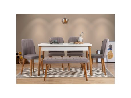 HANAH HOME Trpezarijski set Costa 0701 2 AB