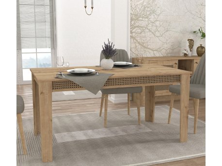 HANAH HOME Trpezarijski sto Madura Oak