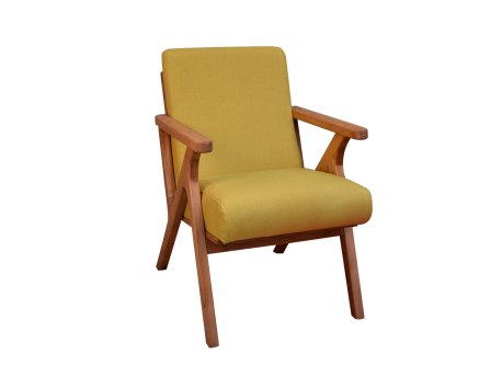 HANAH HOME Fotelja Melody Yellow