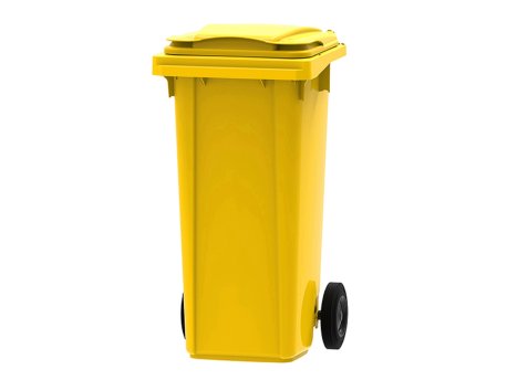 NONAME Kanta za smeće; 120l; premium; telo žuto, poklopac žut