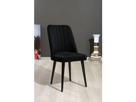 HANAH HOME Set 2 stolice Vega Black