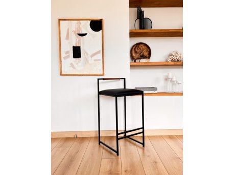 HANAH HOME Barska stolica Pıetro Black