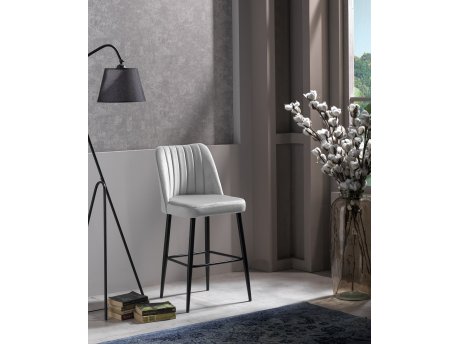 HANAH HOME Set 4 barske stolice Vento Cream
