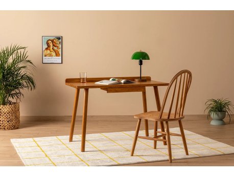 HANAH HOME Radni sto Novak Light Walnut