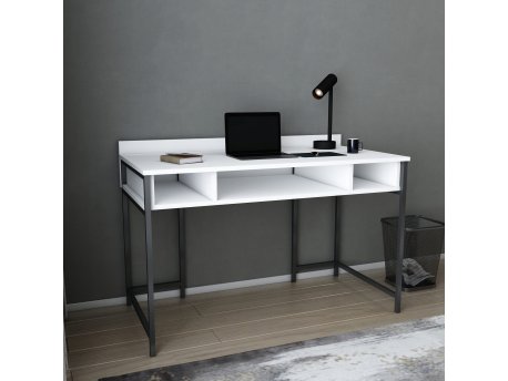 HANAH HOME Radni sto Alma Black White